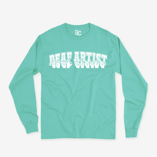 Deaf Artist Varsity Long Sleeve