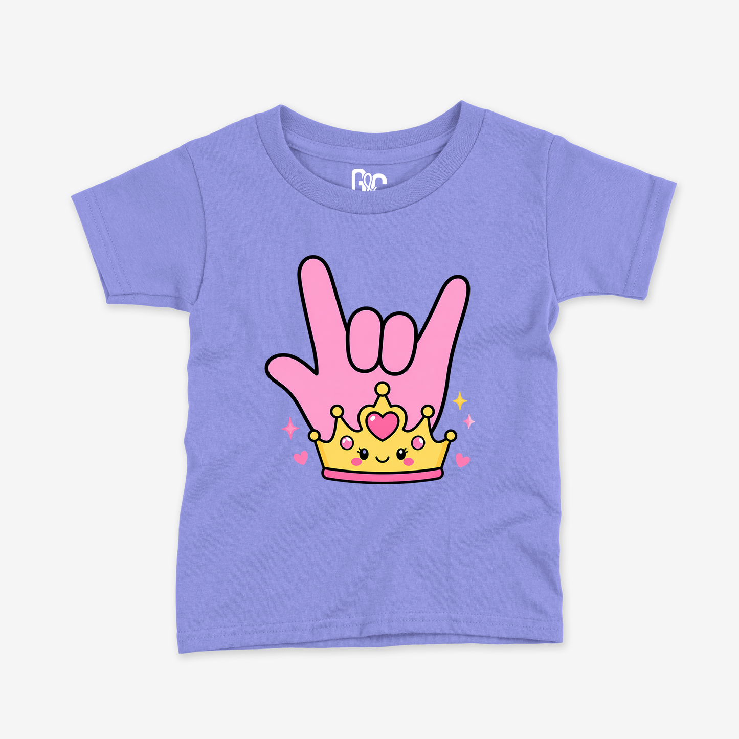 Crown ILY Toddler Tee