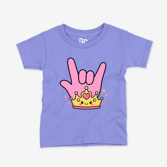 Crown ILY Toddler Tee