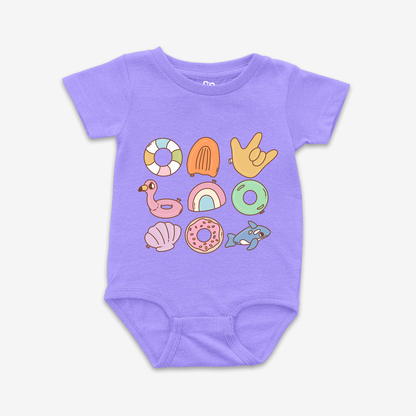 Float ILY Onesie Tee