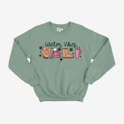 Winter Vibes Crewneck