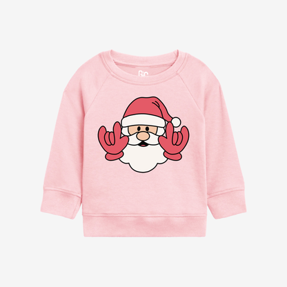 Santa ILY Toddler Crewneck