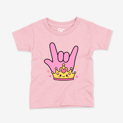 Crown ILY Toddler Tee