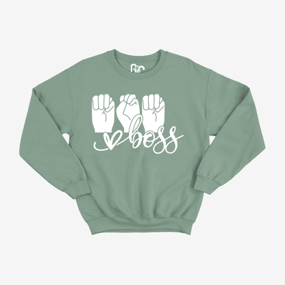 Mom boss Crewneck