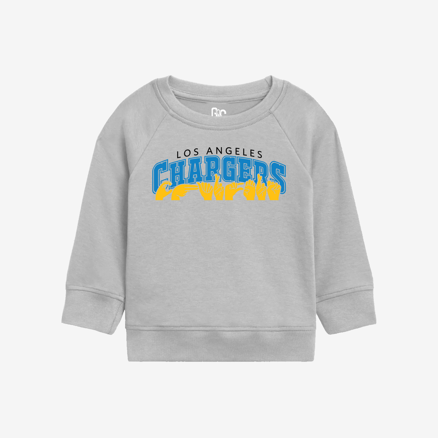 Los Angeles Chargers Toddler Crewneck
