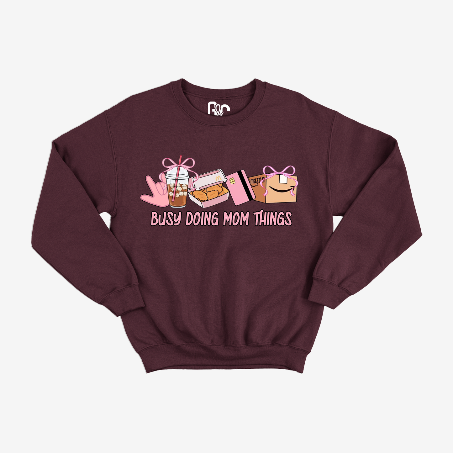 Busy Doing Mom Things Crewneck