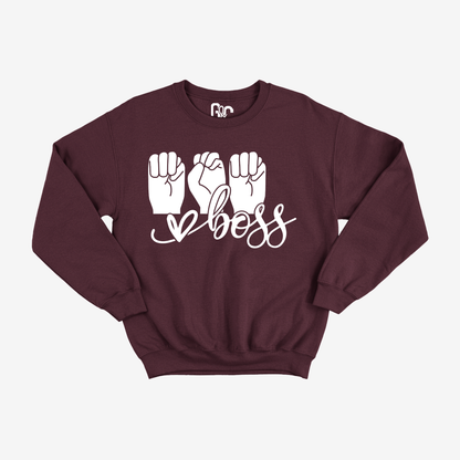 Mom boss Crewneck