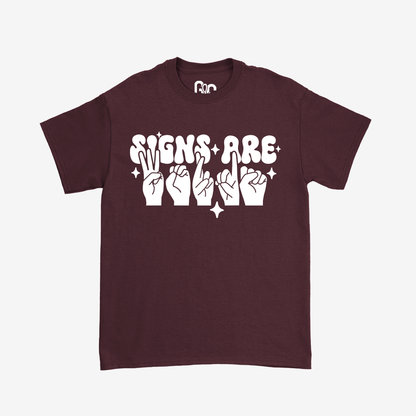 Signs Are Words Tee