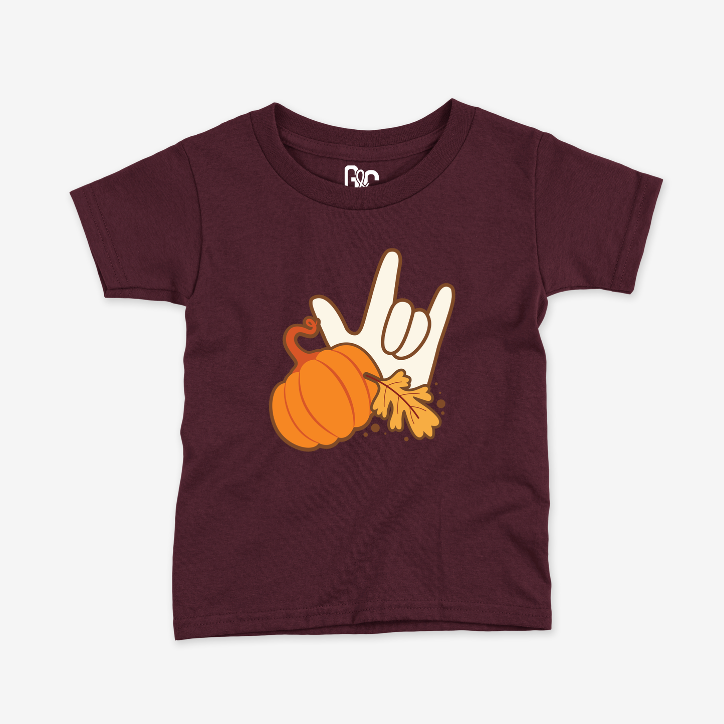 Pumpkin & ILY Toddler Tee