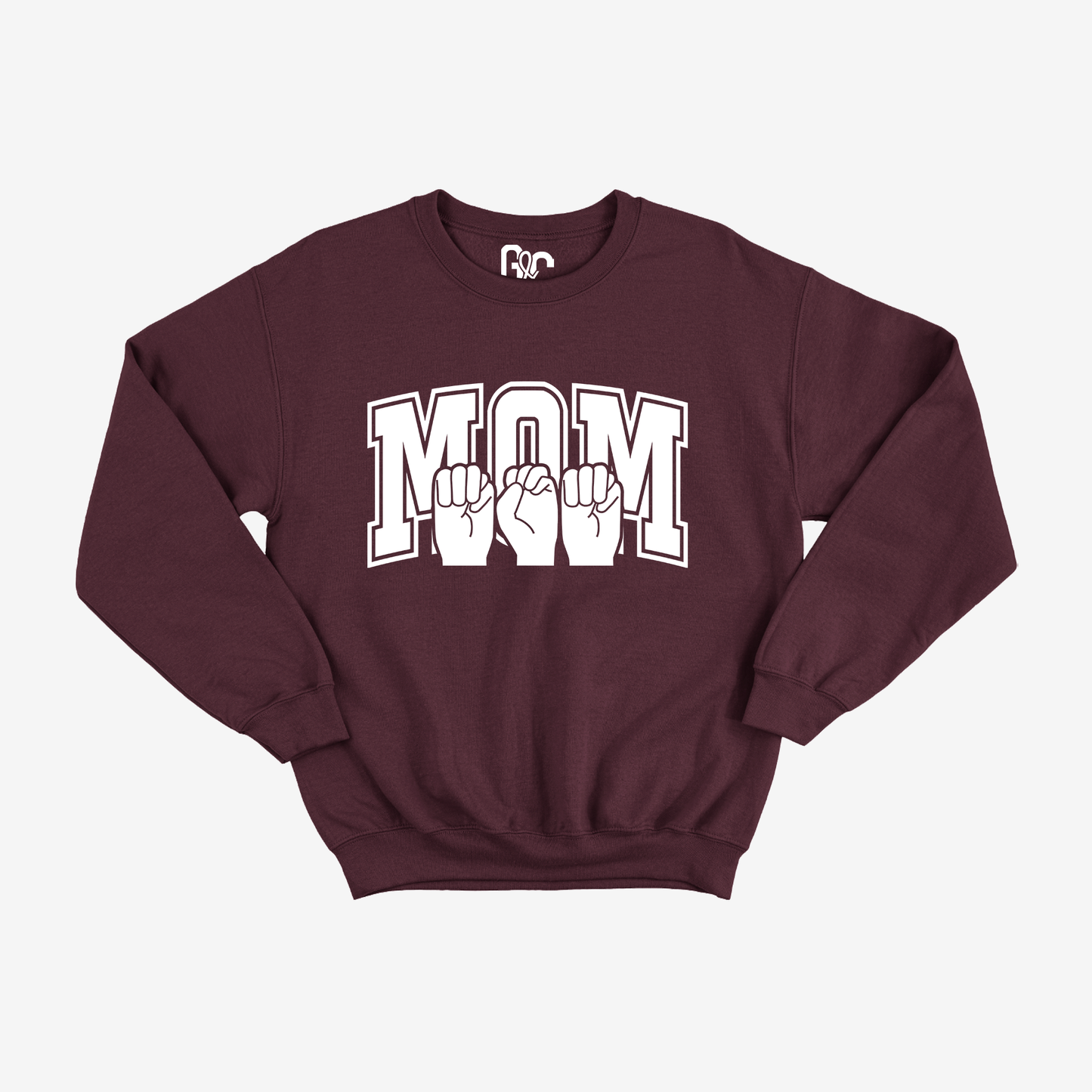 Mom Varsity Crewneck