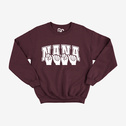 Nana Varsity Crewneck