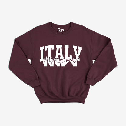 Italy Crewneck
