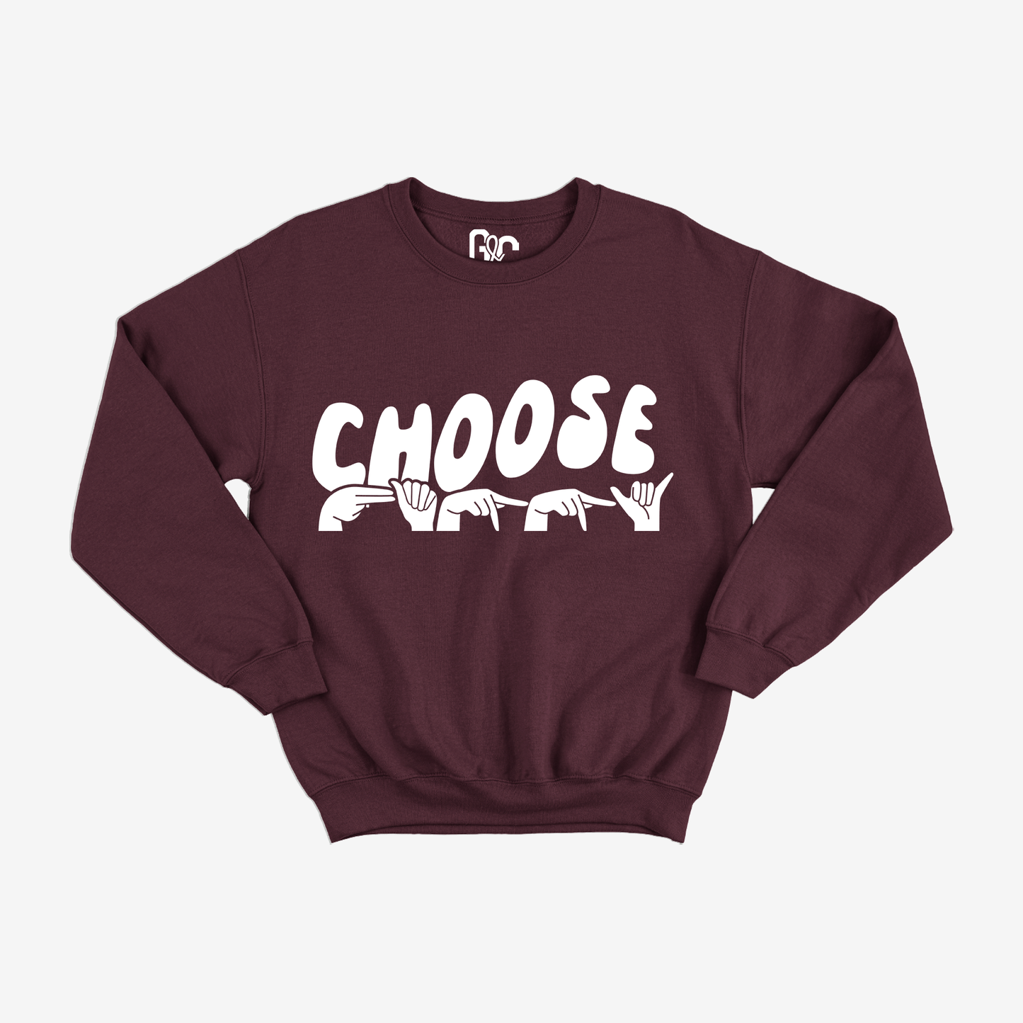 Choose Happy Crewneck