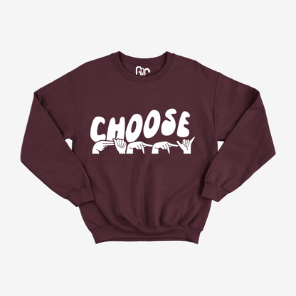 Choose Happy Crewneck
