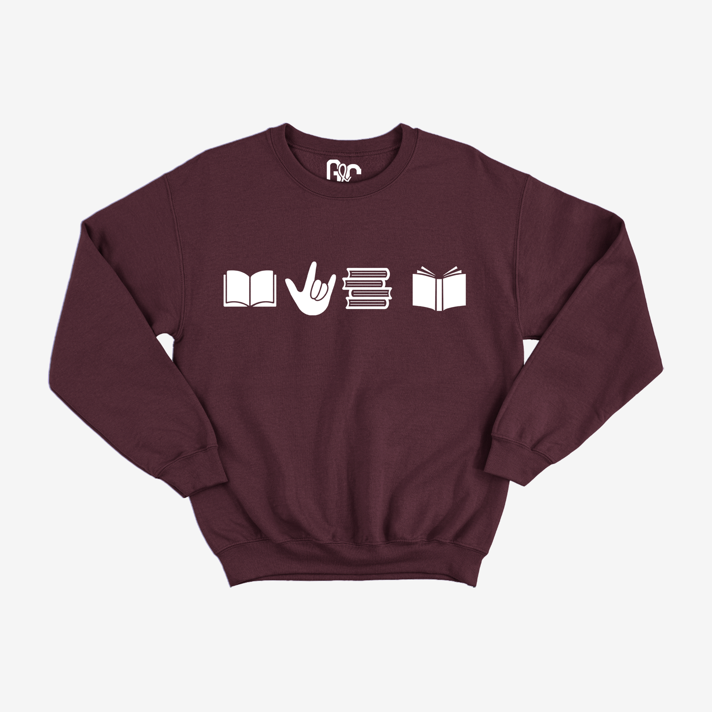 Book ILY Doodle Crewneck