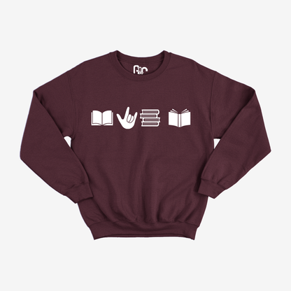 Book ILY Doodle Crewneck