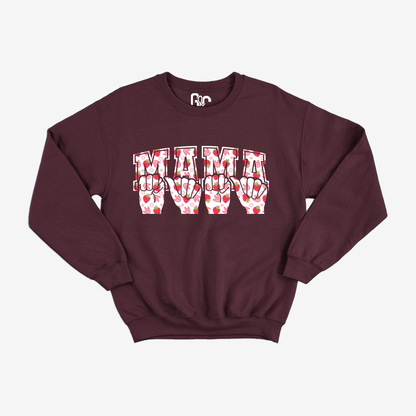 Strawberry Mama ILY Crewneck