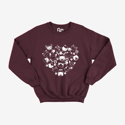 Cat Doodle Crewneck