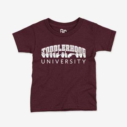 Toddlerhood University Toddler Tee