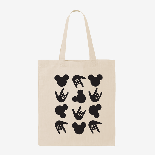 Mickey ILY Tote Bag