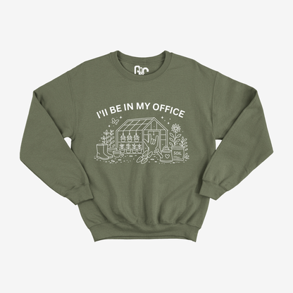 I'll Be in My Office Crewneck