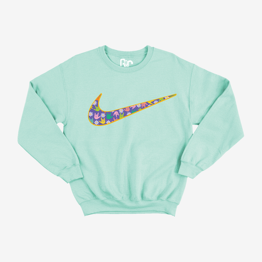 Flower ILY Swoosh Crewneck