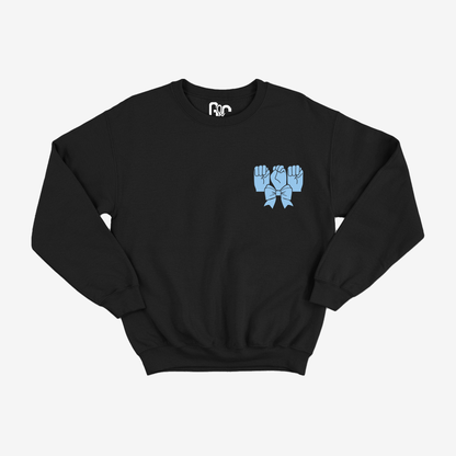 Mom Coquette Pocket Crewneck