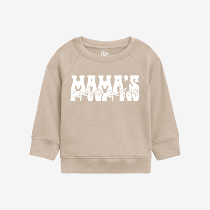 Mama's Pumpkin Toddler Crewneck