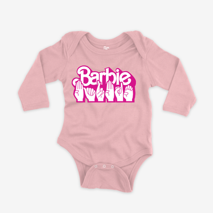 Barbie Onesie Sleeve