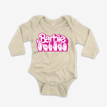 Barbie Onesie Sleeve