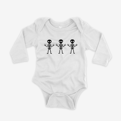 Skeleton Onesie Sleeve