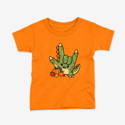 Dinosaur ILY Pumpkins Toddler Tee