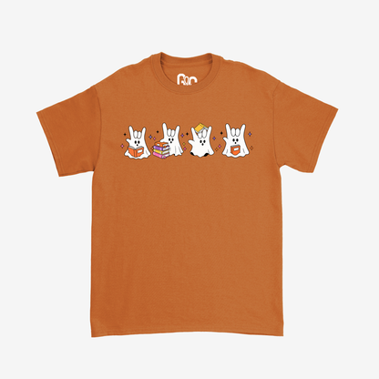 ILY Book Ghost Tee