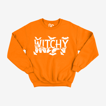 Witchy Bat Crewneck