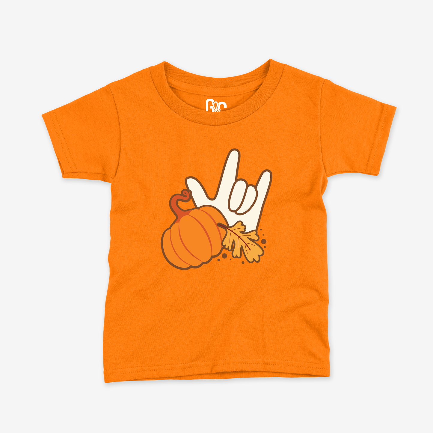 Pumpkin & ILY Toddler Tee