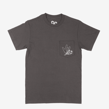 Floral & ILY Pocket Tee