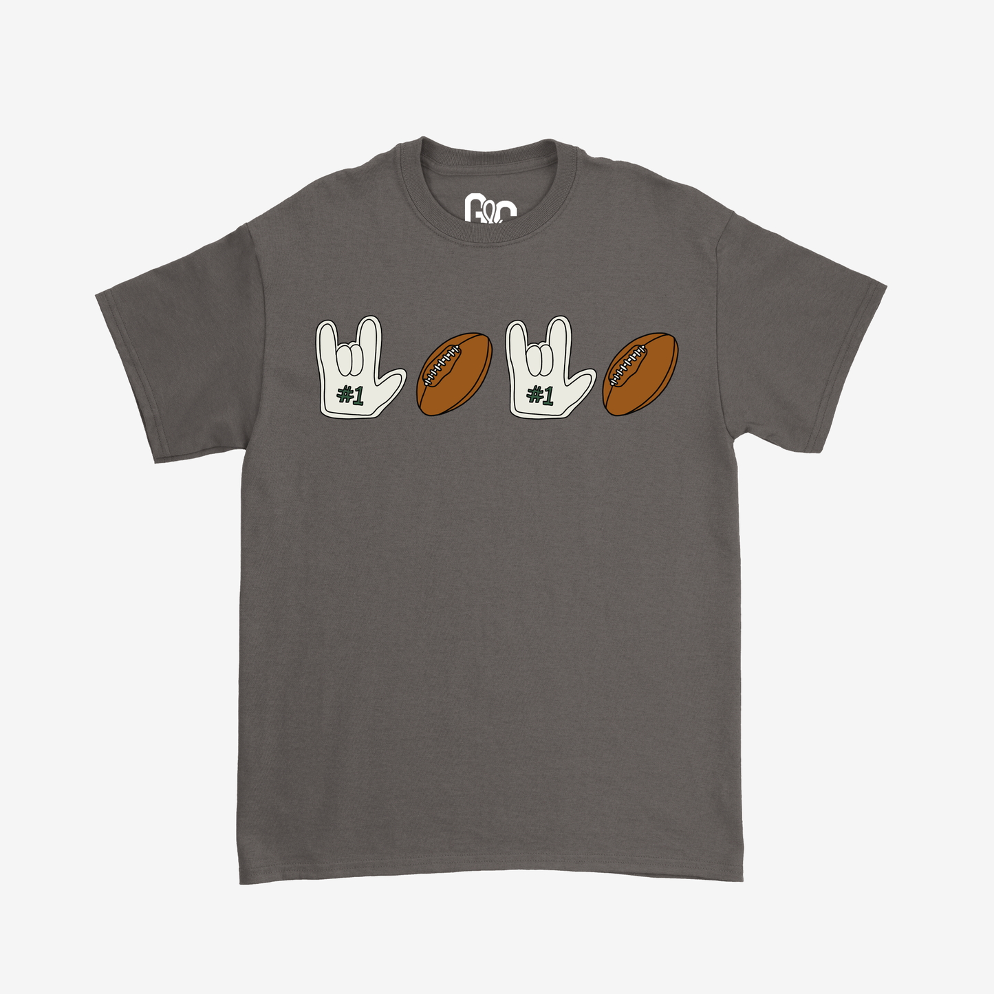 Football & ILY Tee