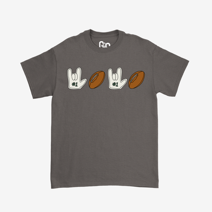 Football & ILY Tee