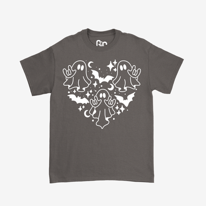Ghostly Heart ILY Tee