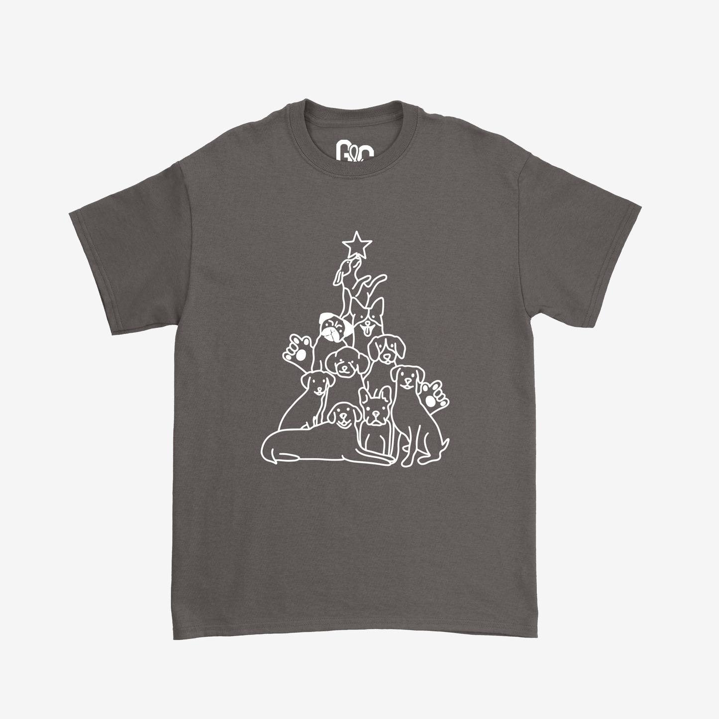 Dog Christmas Tree Tee