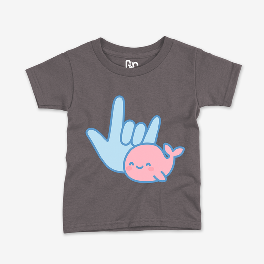 Whale ILY Toddler Tee