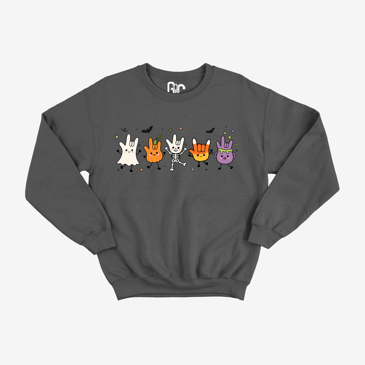 Spooky ILY Crew Crewneck