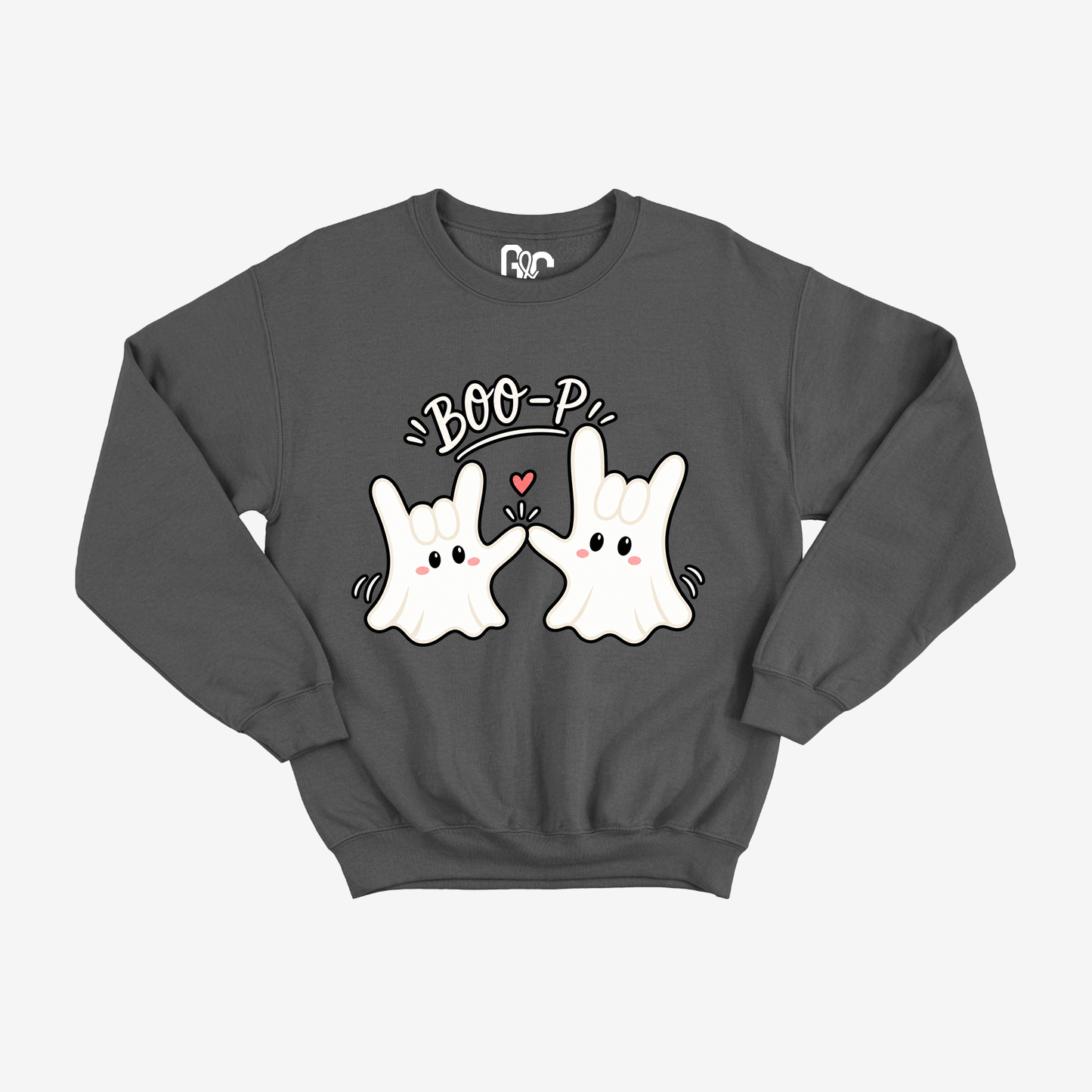 Boo-P ILY Crewneck