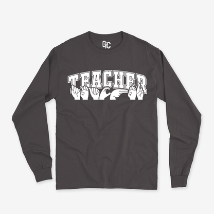 Teacher Varsity Long Sleeve