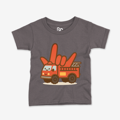 Fire Truck ILY Toddler Tee