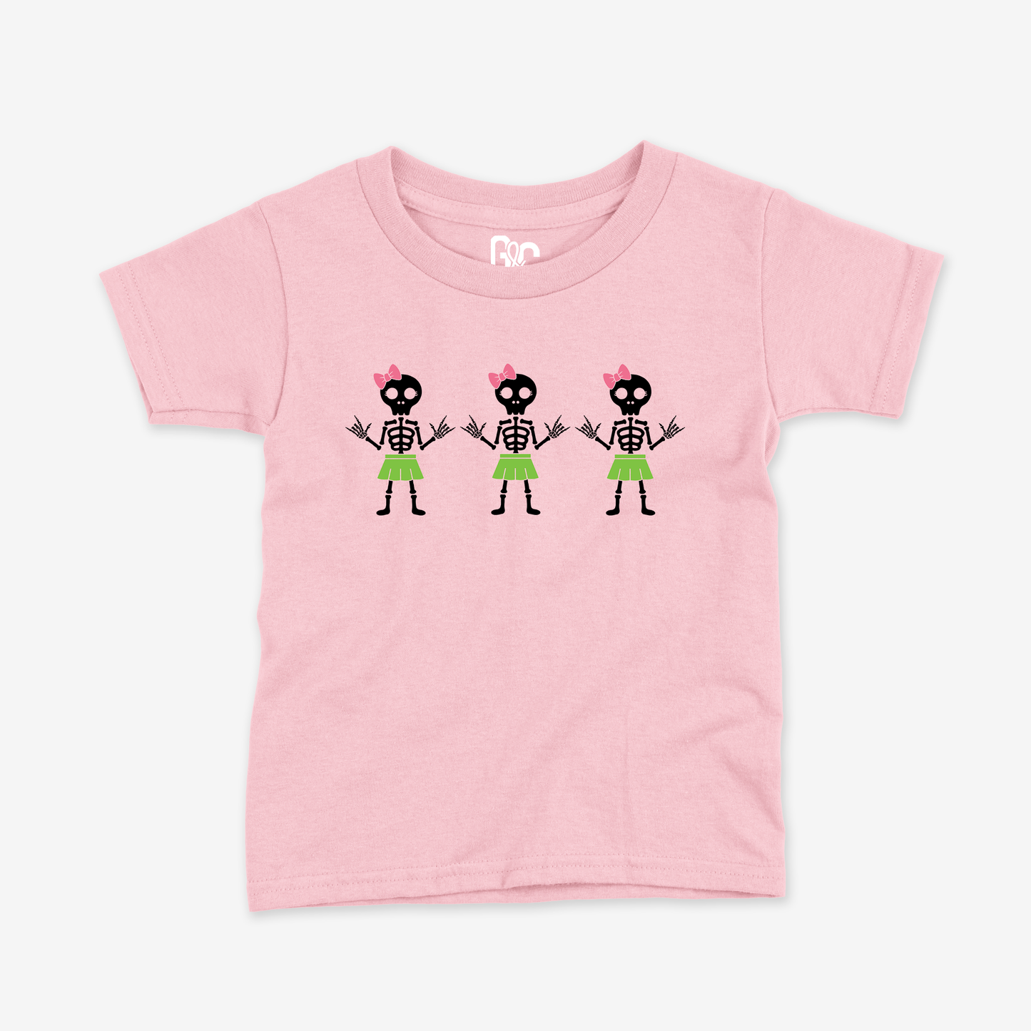 Girl Skeleton Toddler Tee
