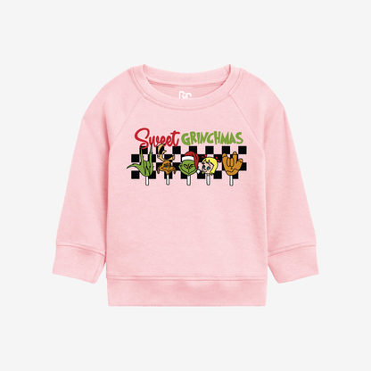 Sweet Grinchmas Toddler Crewneck