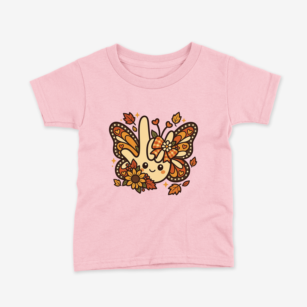 Butterfly Fall ILY Toddler Tee