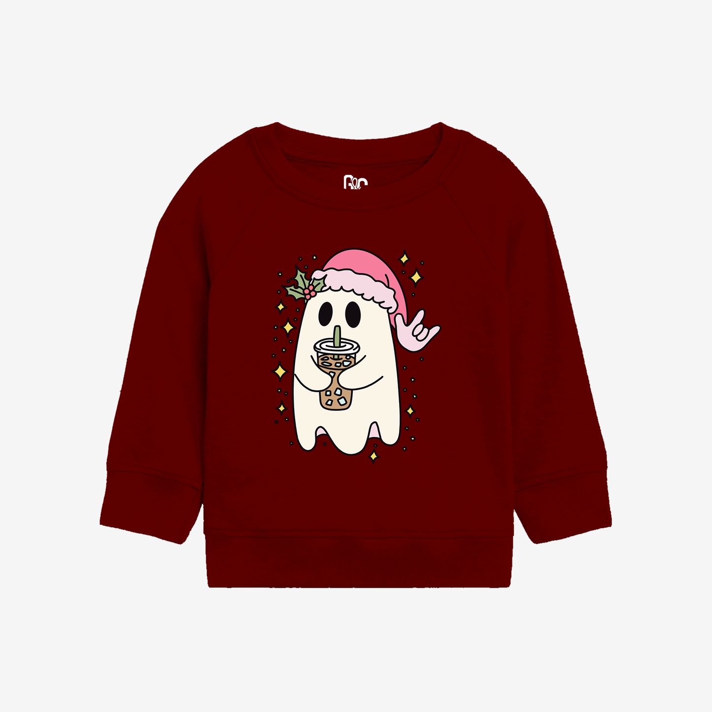 Xmas Ghost Toddler Crewneck