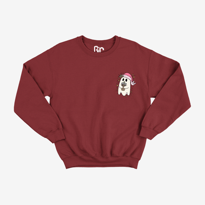Xmas Ghost ILY Crewneck